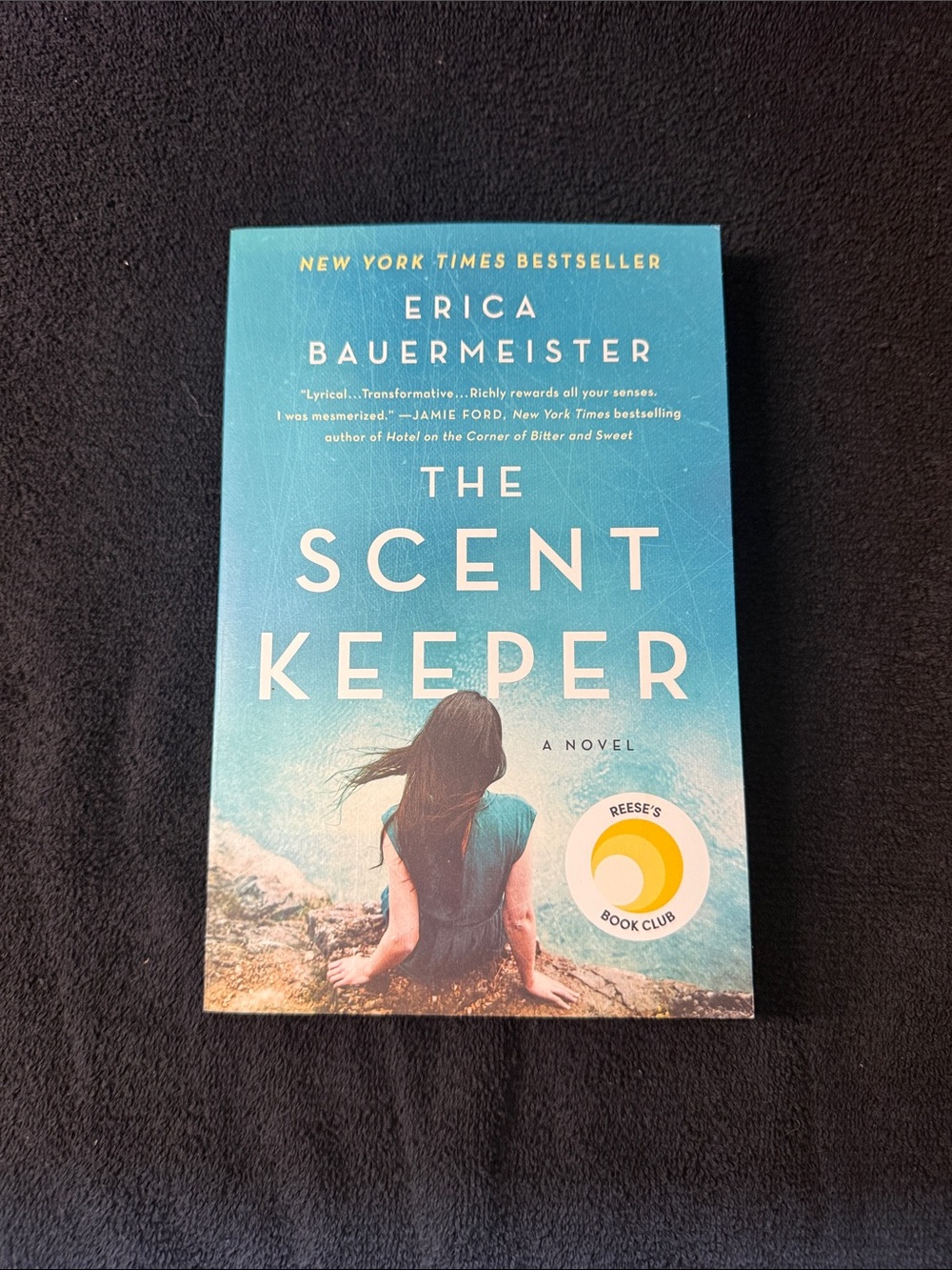 The Scent Keeper by Erica Bauermeister - Teal Cover Paperback
